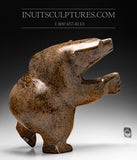 14" Brown Dancing Bear by Joanie Ragee
