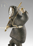 12"  Hunter with Bow by Moses Kamookak *Straight As an Arrow*