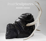 17" Inuk by Clayton Keknek *Ancestoral Bonds*