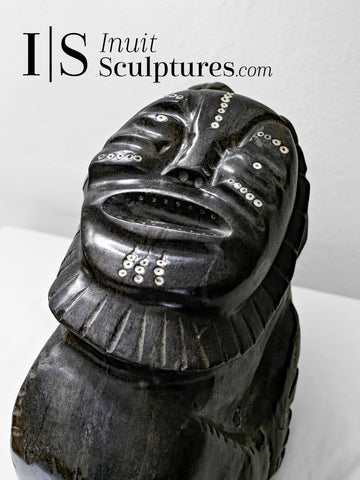 17" Inuk by Clayton Keknek *Ancestoral Bonds*