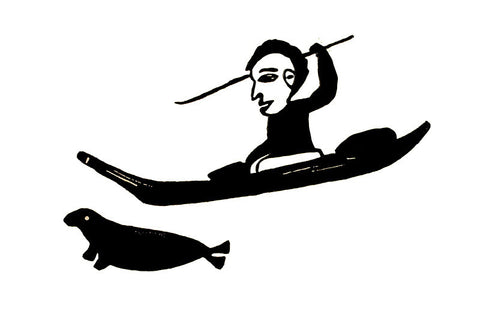 1962 KAYAK HUNTER by Eleeshushe Parr