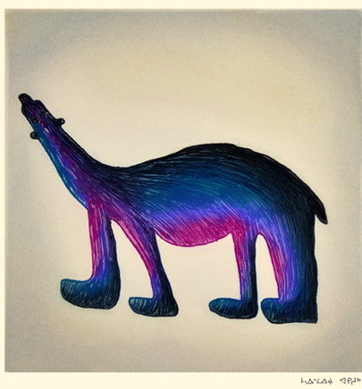 2015 PURPLE BEAR by Saimaiyu Akesuk