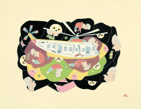 2009 QULAAGUULIK (HELICOPTER) by Qavavau Manumie