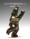 4.5” Dancing Bear by Oqituk Shaa *Brown Betty*
