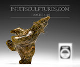 4" Golden Brown Dancing Bear by Johnny Papigatook