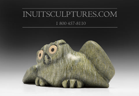 4" Owl Treasure by Joanasie Manning