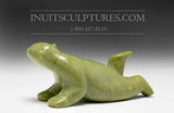 6" Lying Bear by Sammy Kolola *Catching a Few Rays*