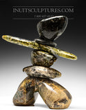 14" Animated Inukshuk by Paul Bruneau