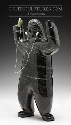 10" SIGNATURE Inuk with MP3 Player by Pits Qimirpik *Groundbreaker*