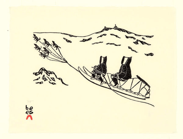 2011 AULAJIJAKKA (THINGS I REMEMBER) by Kananginak Pootoogook