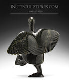 10" Dark Dancing Goose by Pudlalik Shaa